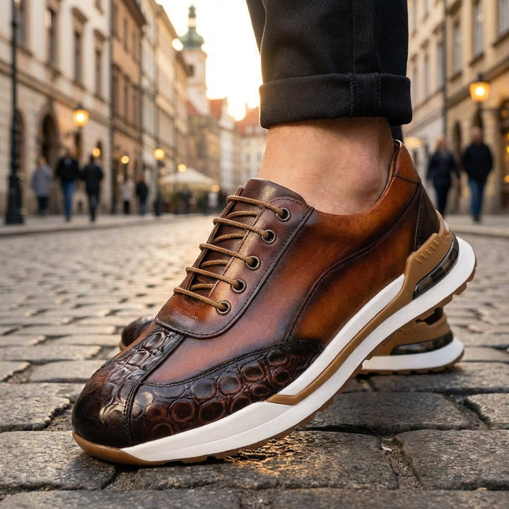 Classic Leather Sneakers for Men