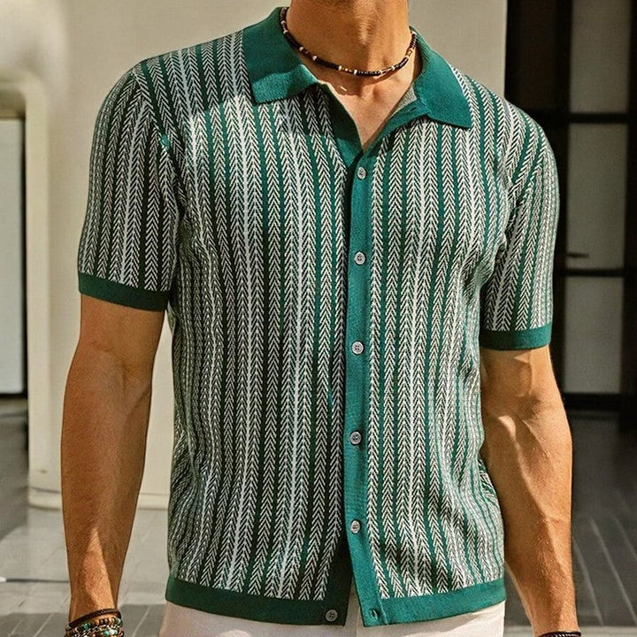 Men’s Button-Down Short Sleeve Shirt