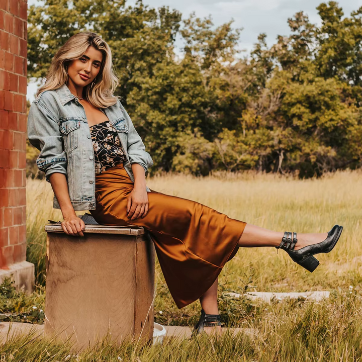 Elegant Comfortable Sandals | Cut Out Block Heel