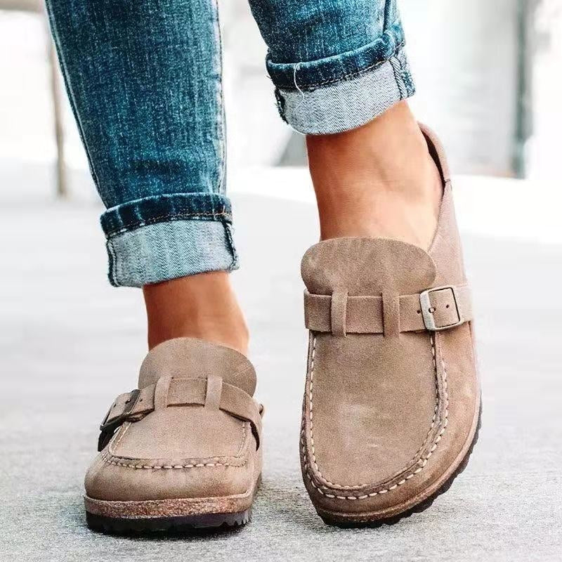 Women’s Orthopedic Slip-Ons | Buckle Strap