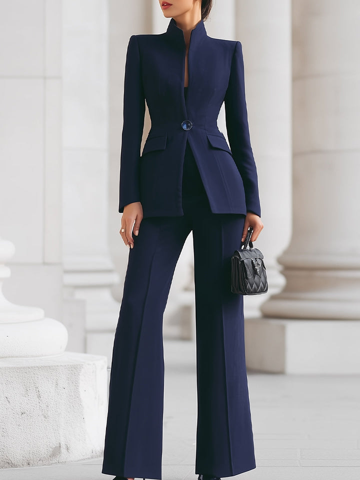 Elegant Blazer &amp; Trouser Suit Set Women’s