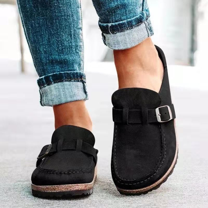 Women’s Orthopedic Slip-Ons | Buckle Strap