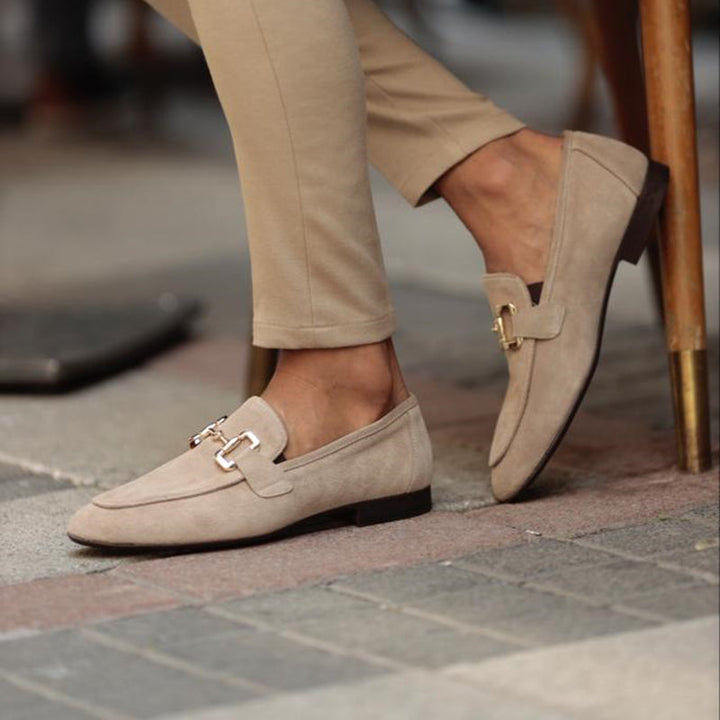 Men’s Suede Comfortable Slip-On Loafers
