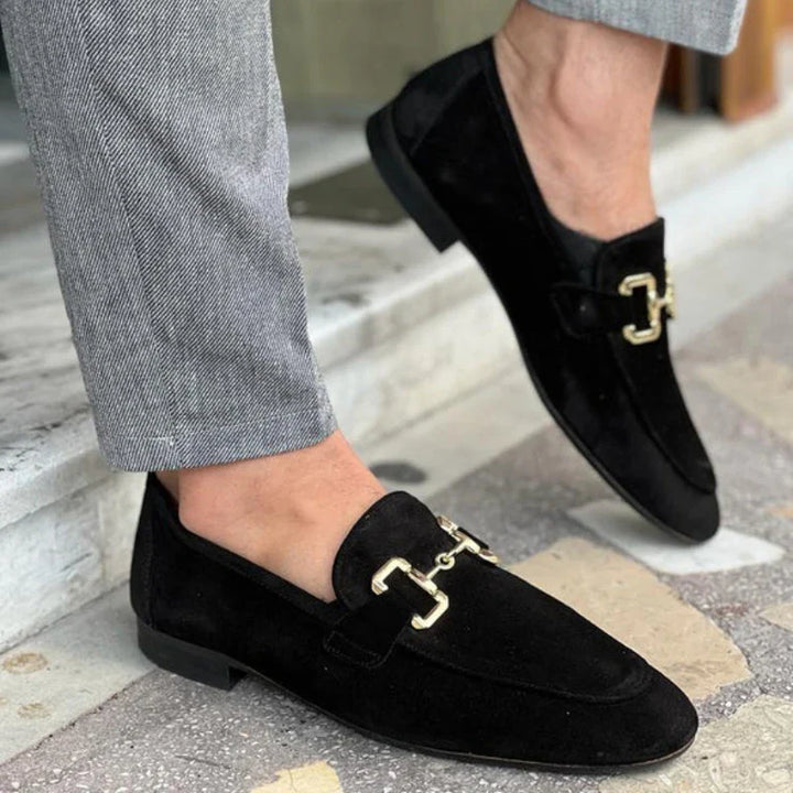 Men’s Suede Comfortable Slip-On Loafers
