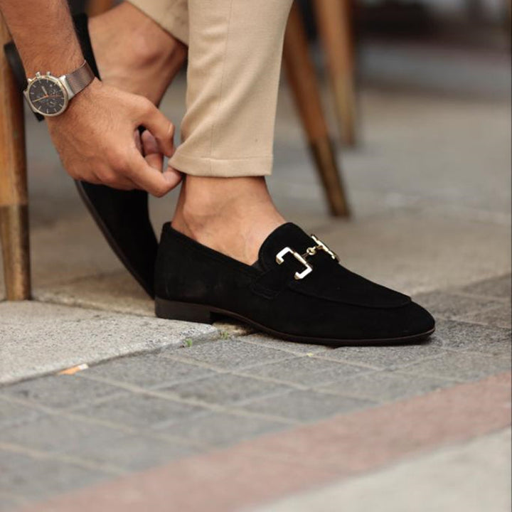 Men’s Suede Comfortable Slip-On Loafers