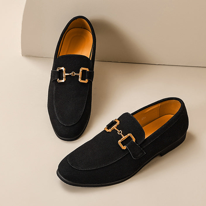 Men’s Suede Comfortable Slip-On Loafers