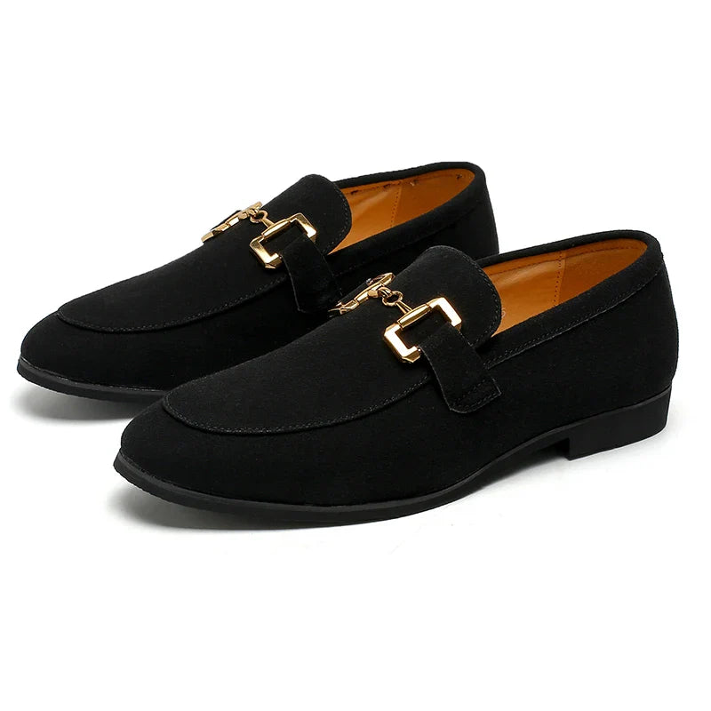 Men’s Suede Comfortable Slip-On Loafers