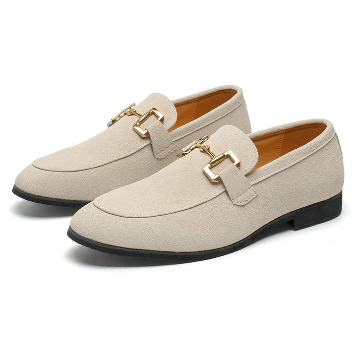 Men’s Suede Comfortable Slip-On Loafers
