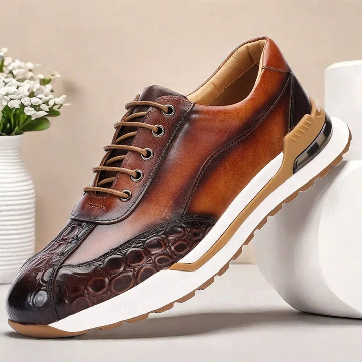 Classic Leather Sneakers for Men