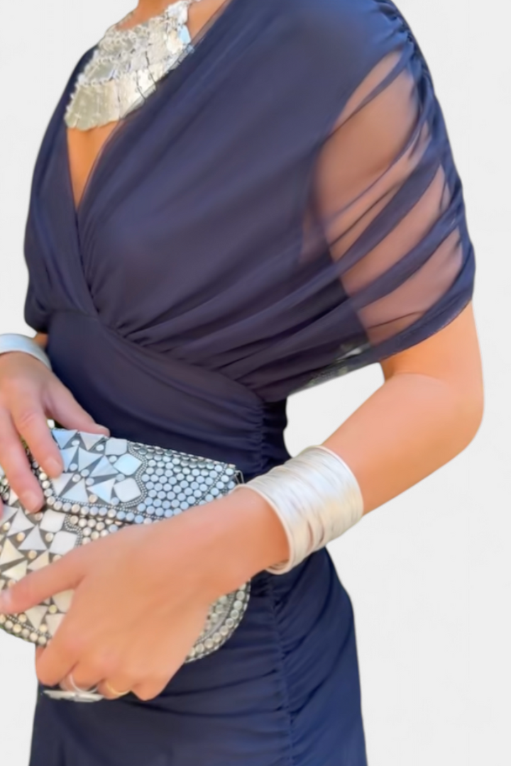 Elegant Evening Dress | Off Shoulder