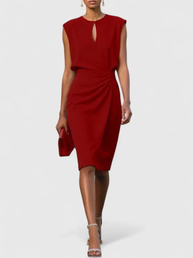 Sophisticated Ruched Dress | Women’s