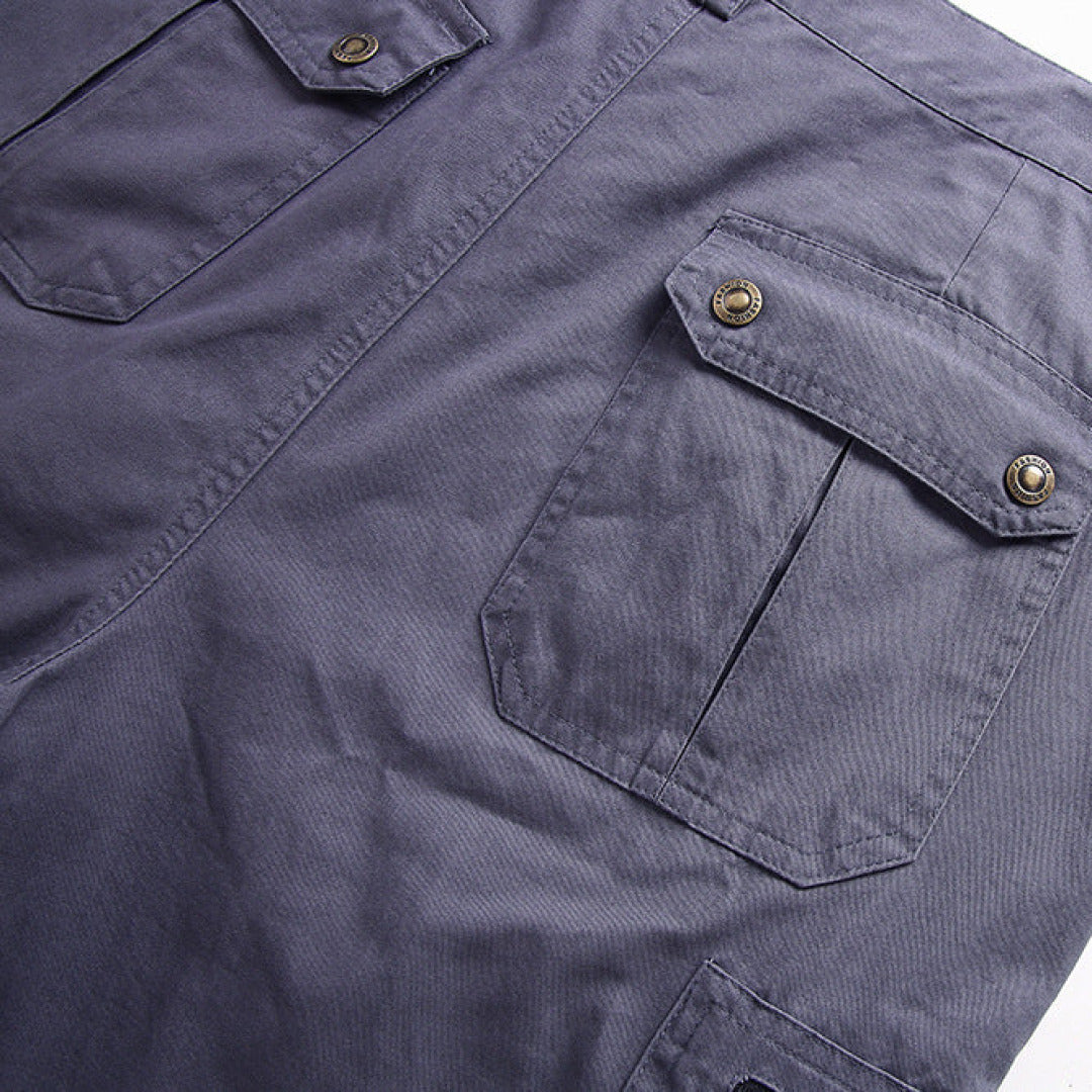 Cargo Shorts Men’s Zip Pocket