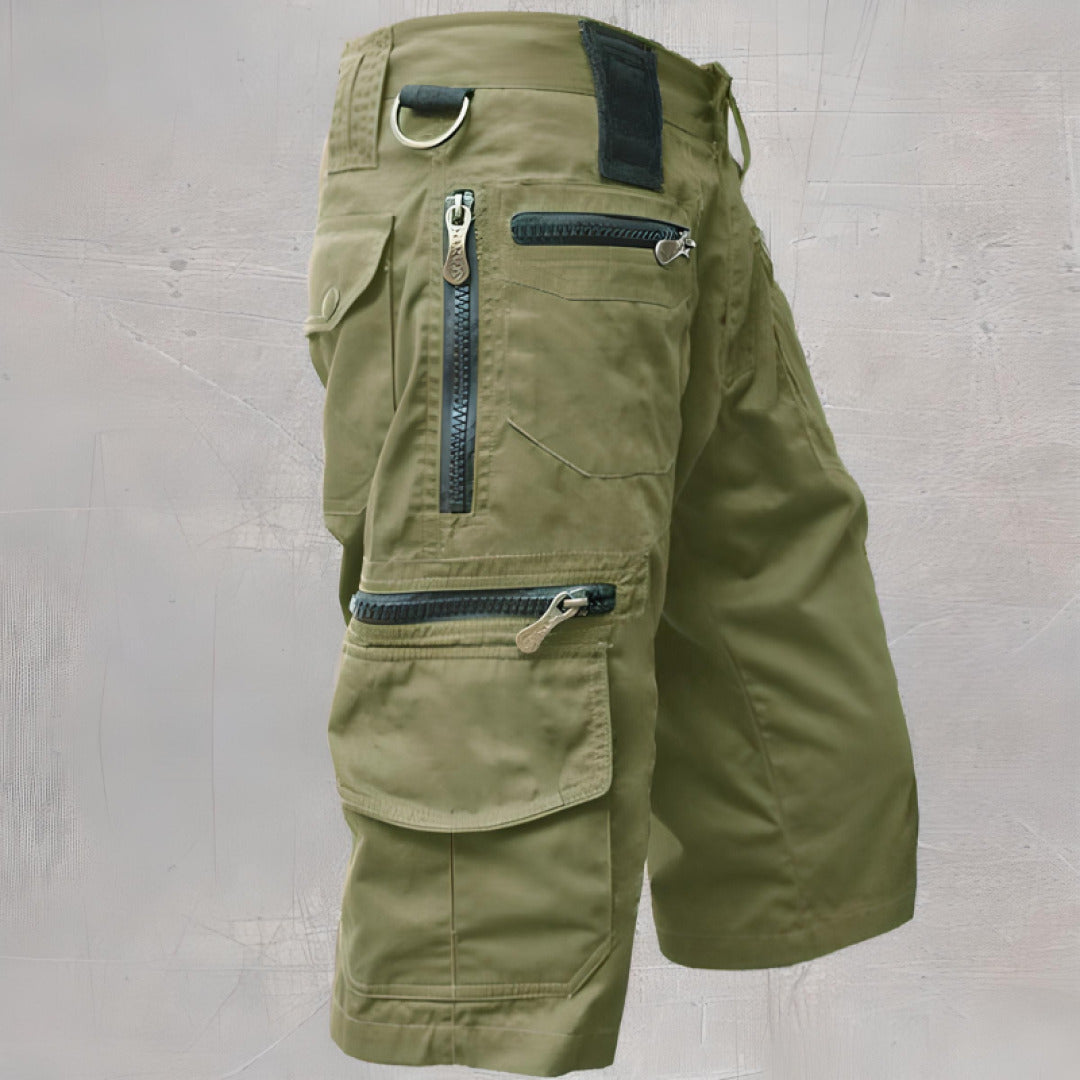 Cargo Shorts Men’s Zip Pocket