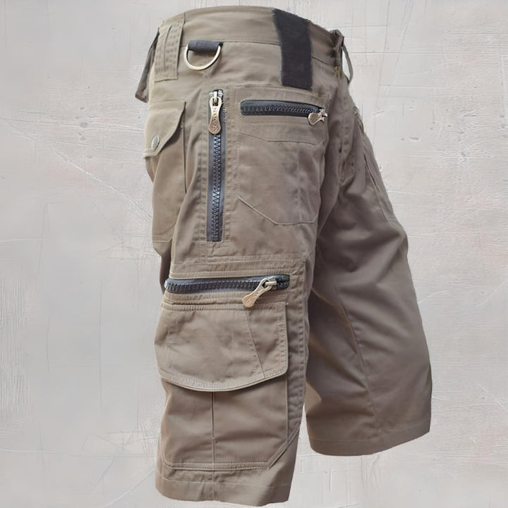 Cargo Shorts Men’s Zip Pocket
