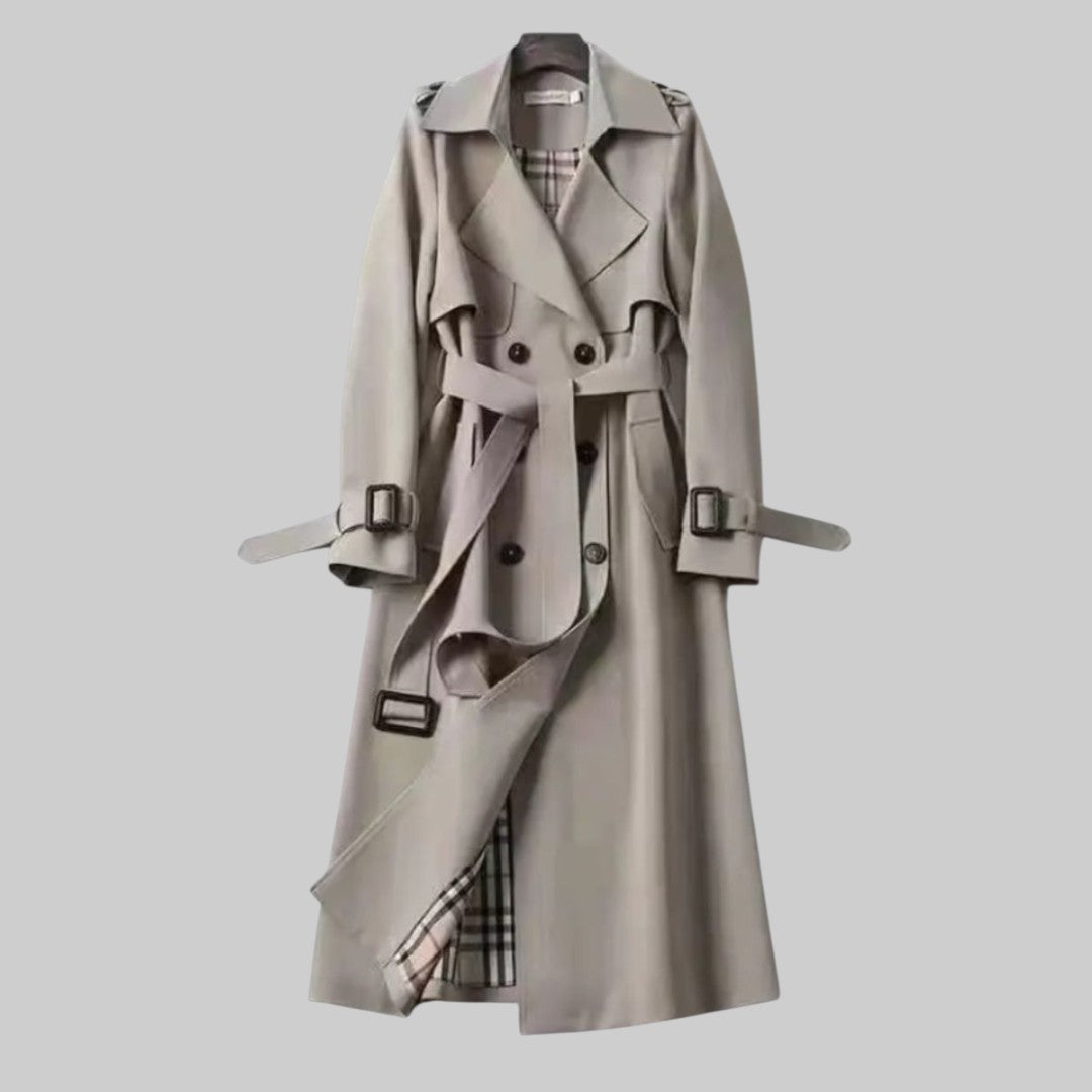 Classic Trench Coat | Belted Double Breasted